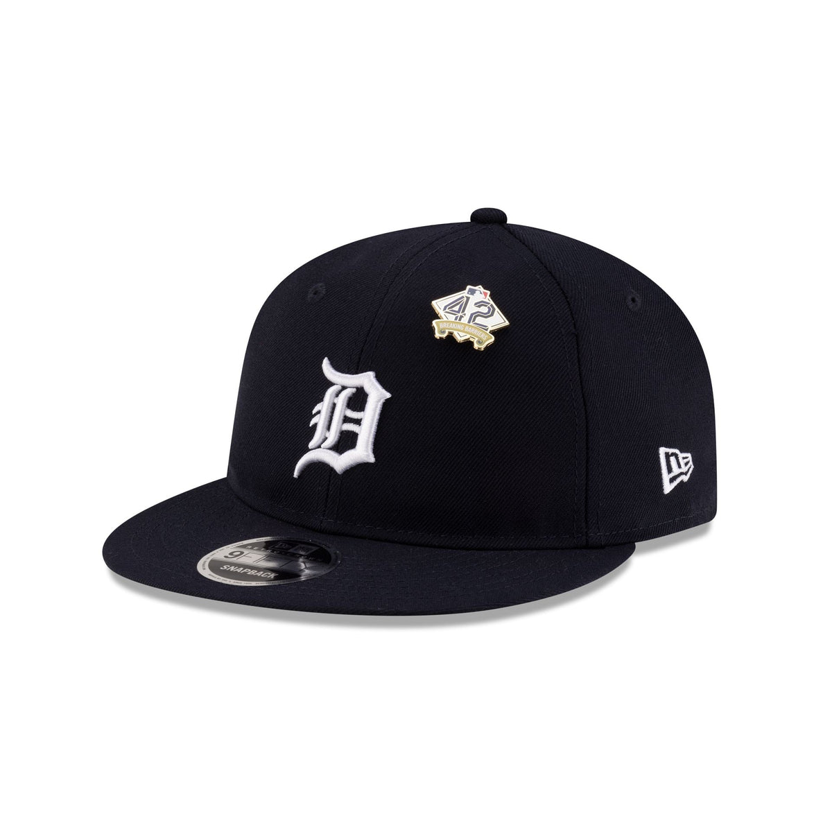 Detroit Tigers Jackie Robinson Day 2025 Retro Crown 9FIFTY Snapback Hat