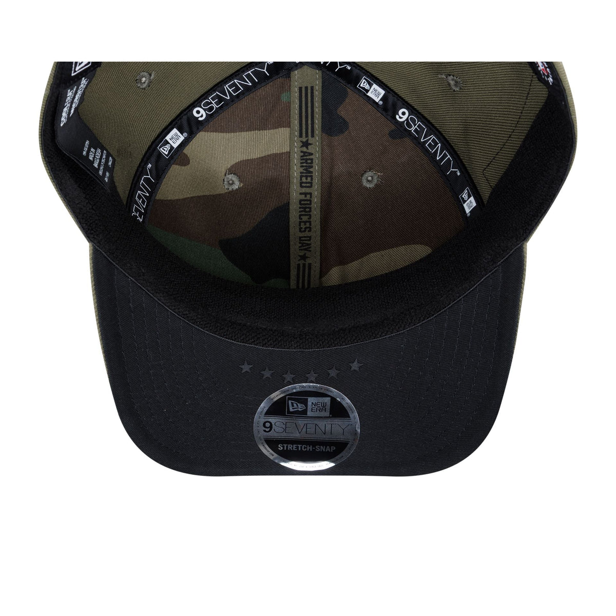 Washington Nationals Armed Forces Day 2026 9SEVENTY Stretch-Snap Hat