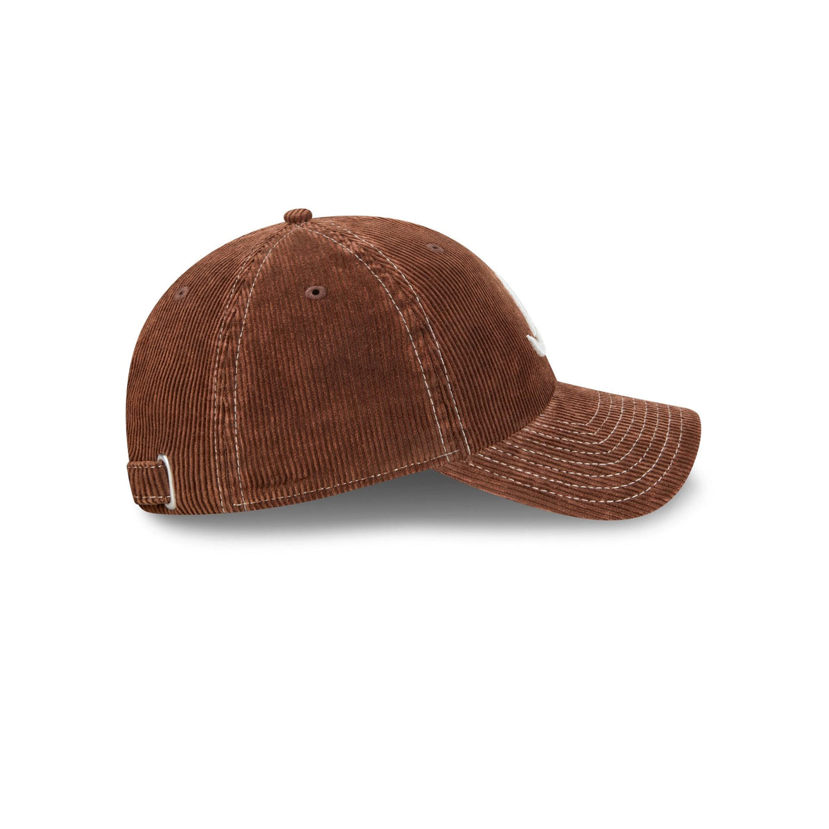 Atlanta Braves Washed Brown Corduroy Casual Classic Adjustable Hat